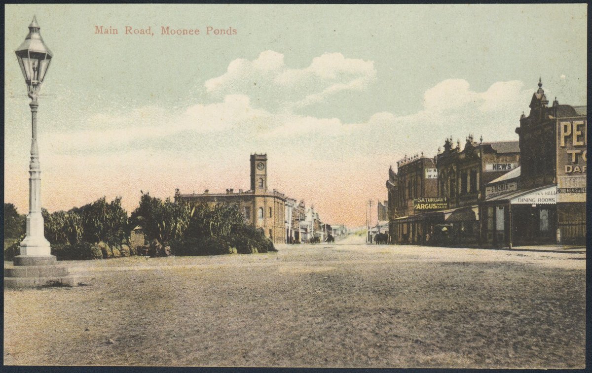 Main Road, Moonee Ponds (1900–06)