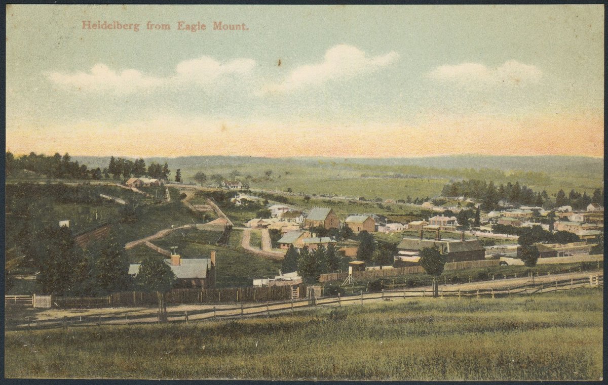 Heidelberg from Eagle Mount (1914)