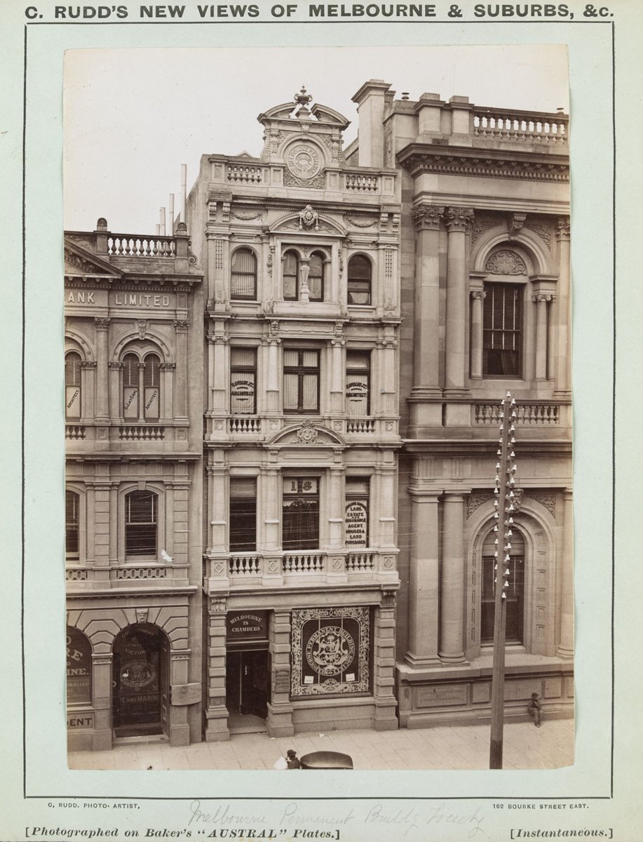 Melbourne Permanent Building Society [31 Queen Street], Melbourne City (1886–87)