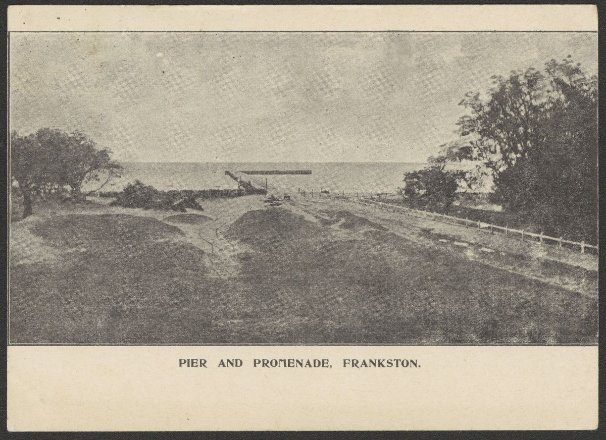 PIER AND PROMENADE, FRANKSTON (c. 1905)