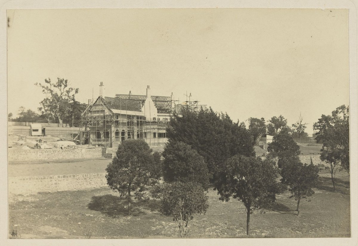 Home of Mrs Rutter Clarke, ['Merriwa' Orrong Rd, Toorak] Mossop & Pickersgill, Builders (1907)
