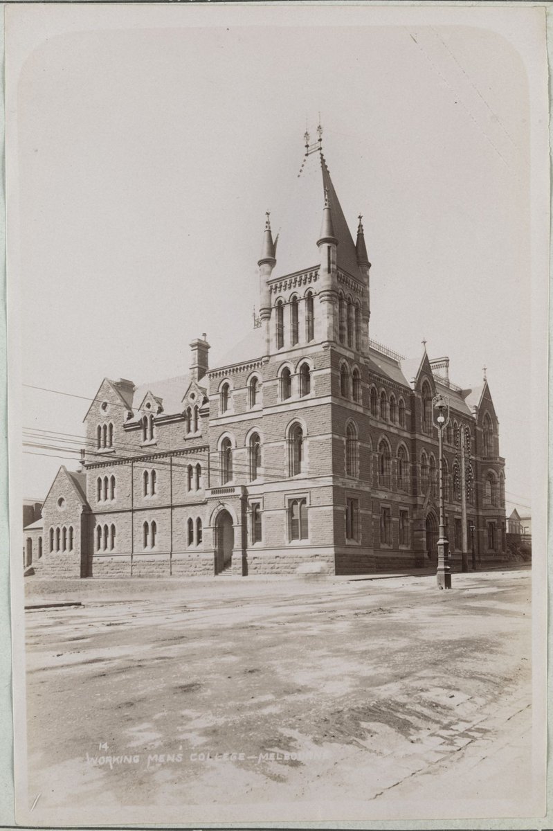 Working Men's College - Melbourne [now RMIT] (1892–1900)