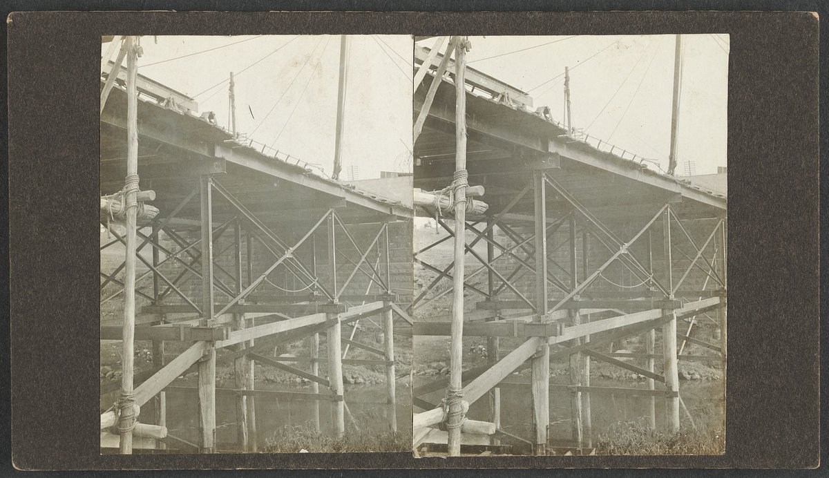 Yarra River Railway Bridge - Burnley to Hawthorn line picture (c. 1912)