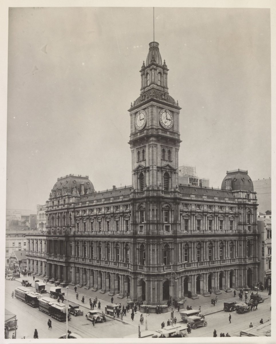 Melbourne General Post Office, Melbourne City (c. 1925)