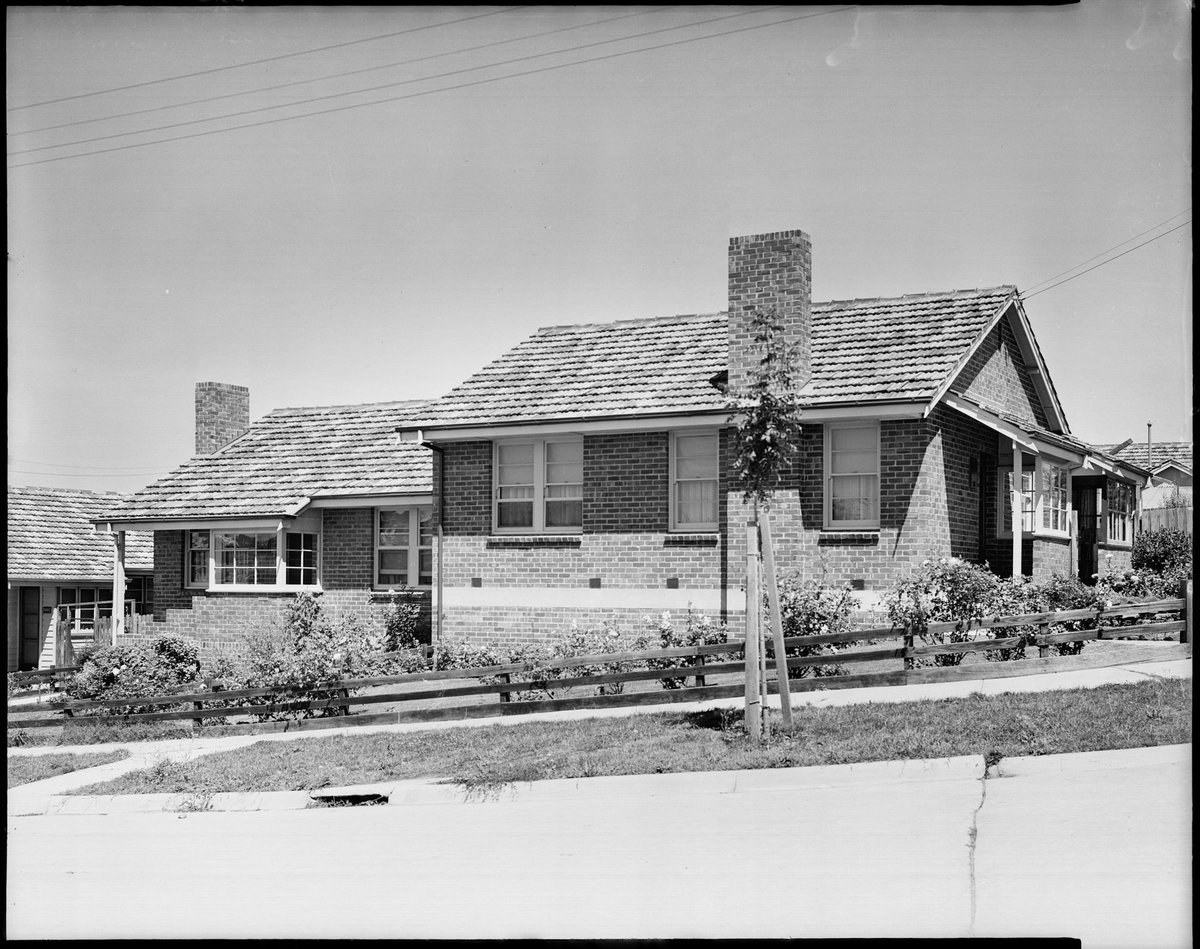 Housing Commission of Victoria homes on the Coburg Estate (1948)