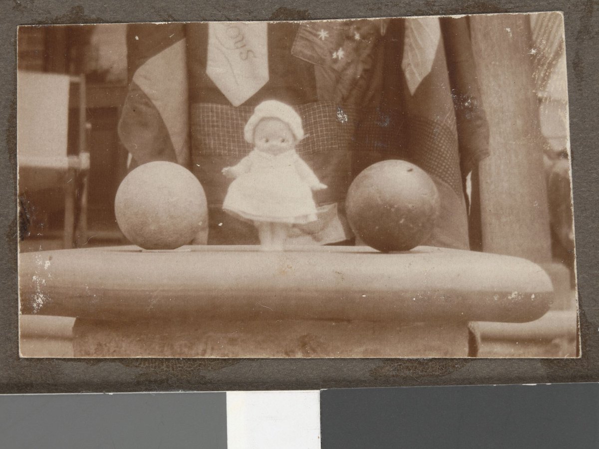 Small doll, Hethersett Private Repatriation Hospital, Burwood, Vic (1914–20)