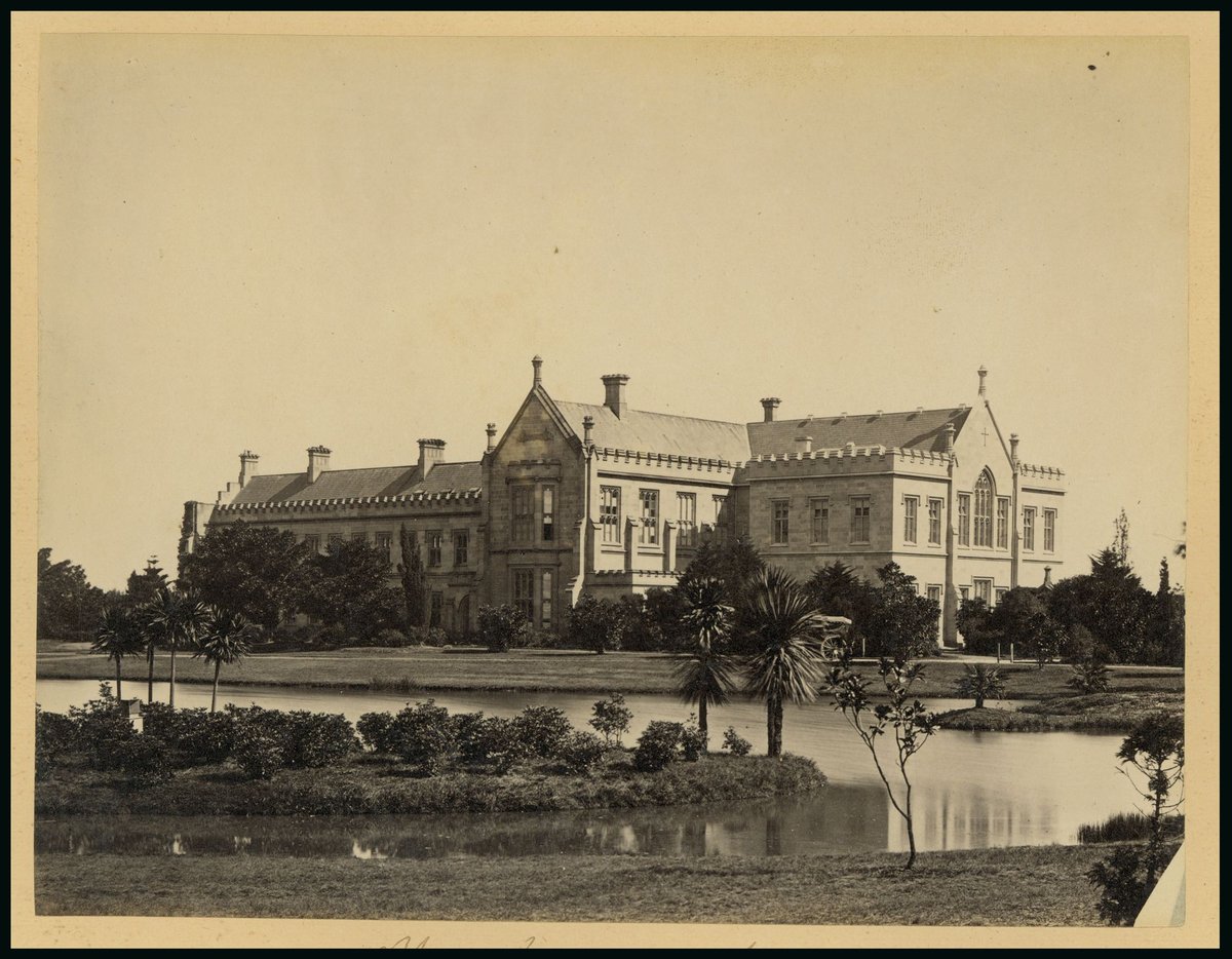 The University, Melbourne, Vic, Parkville (c. 1885)
