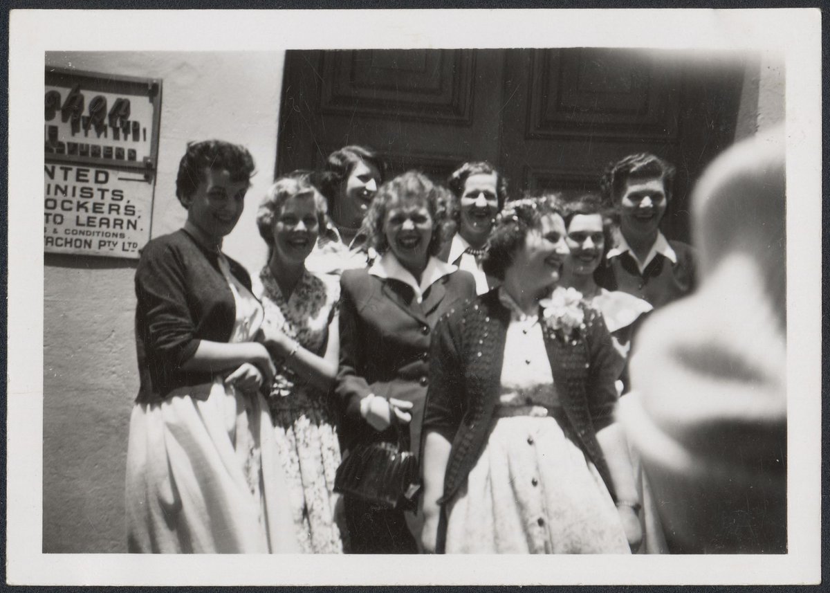 Photographs relating to Fachon Pty Ltd., Flinders Lane, Melbourne, Melbourne City (1953–54)