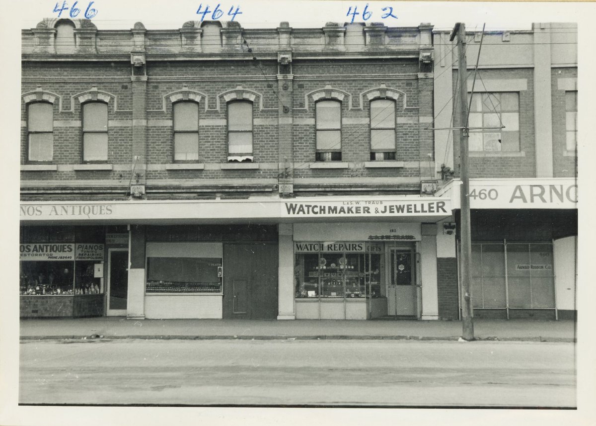 Terrace buildings, Bridge Road, Richmond (1967–69)