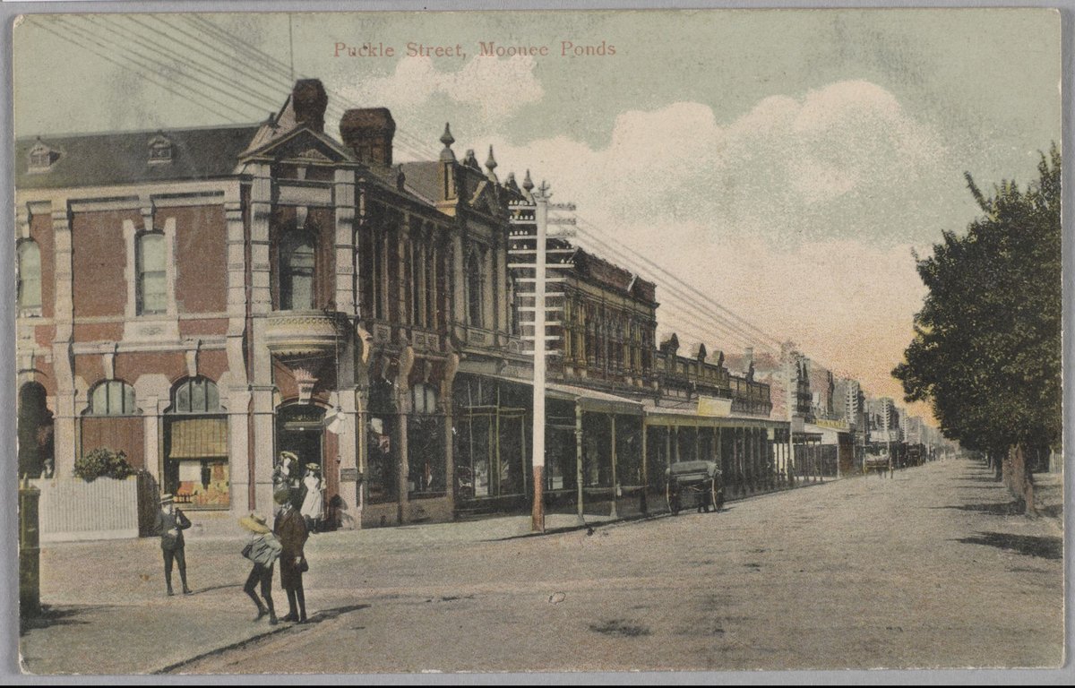 Puckle Street, Moonee Ponds (c. 1907)
