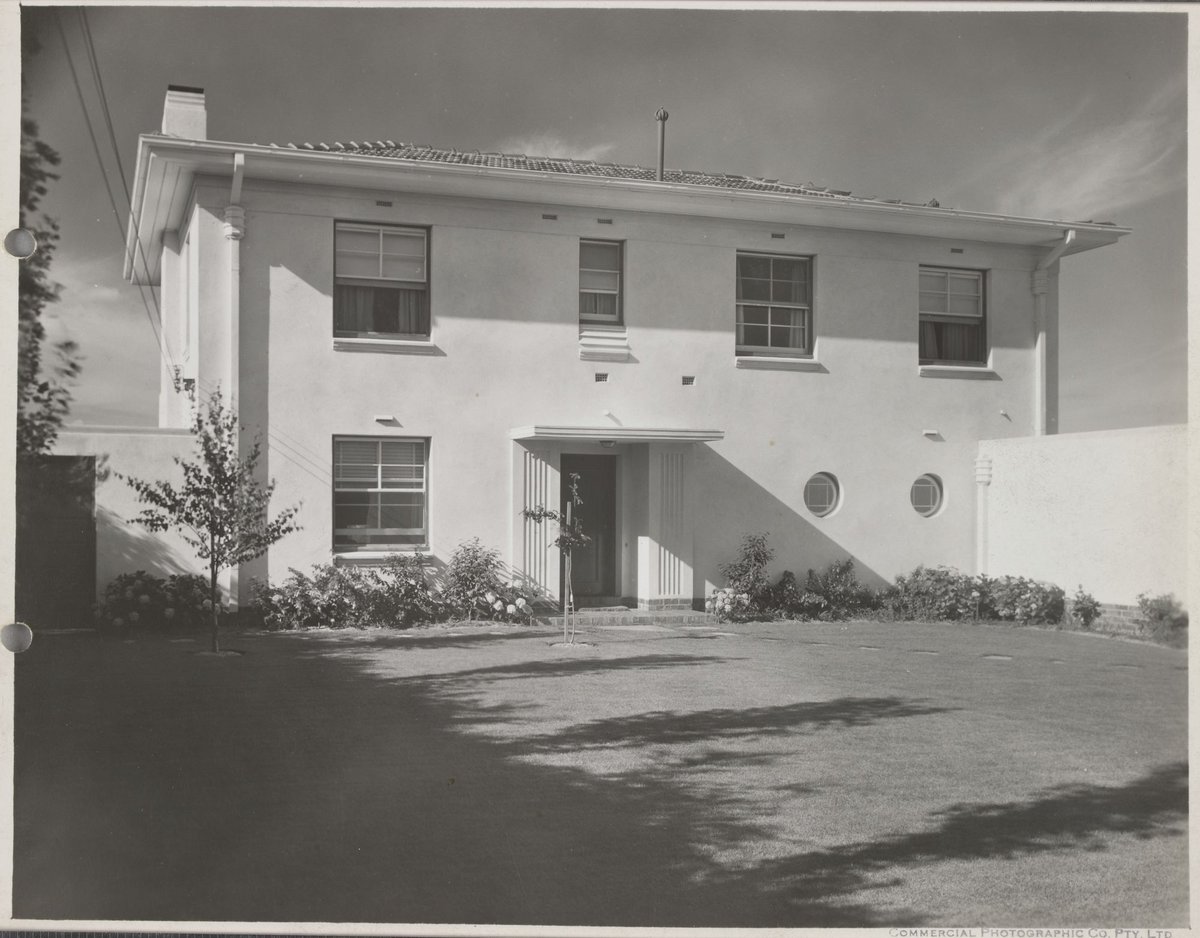 Residence of Dr. Mark Gardner Royal Avenue Sandringham Vic (1936)