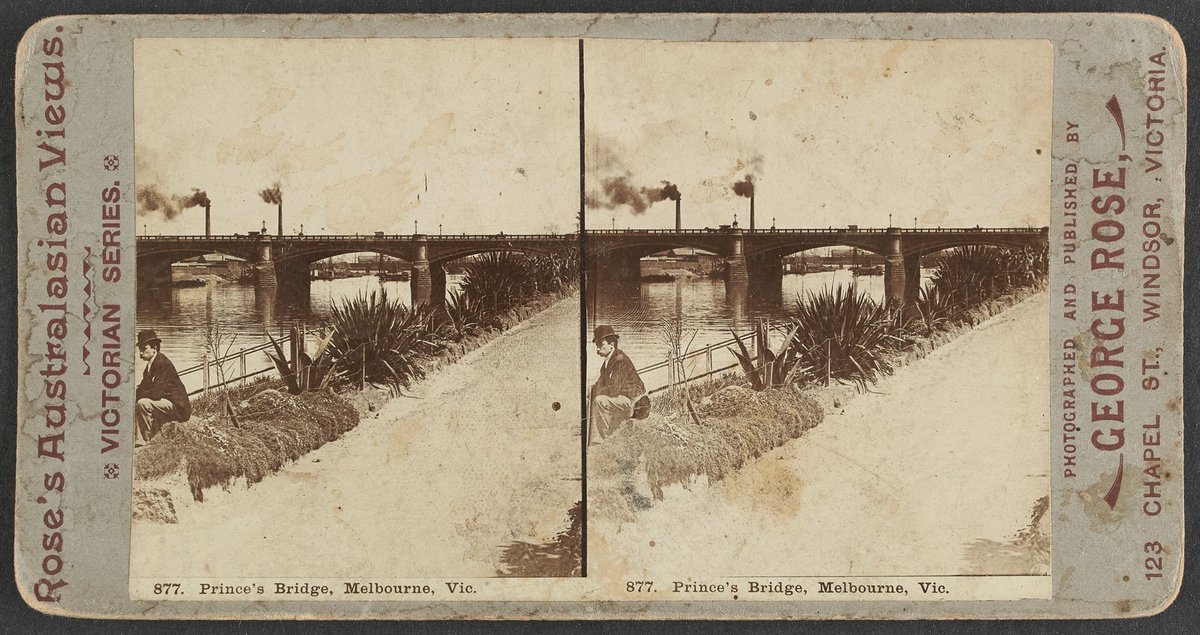 Prince's Bridge, Melbourne, Vic (1890–1900)