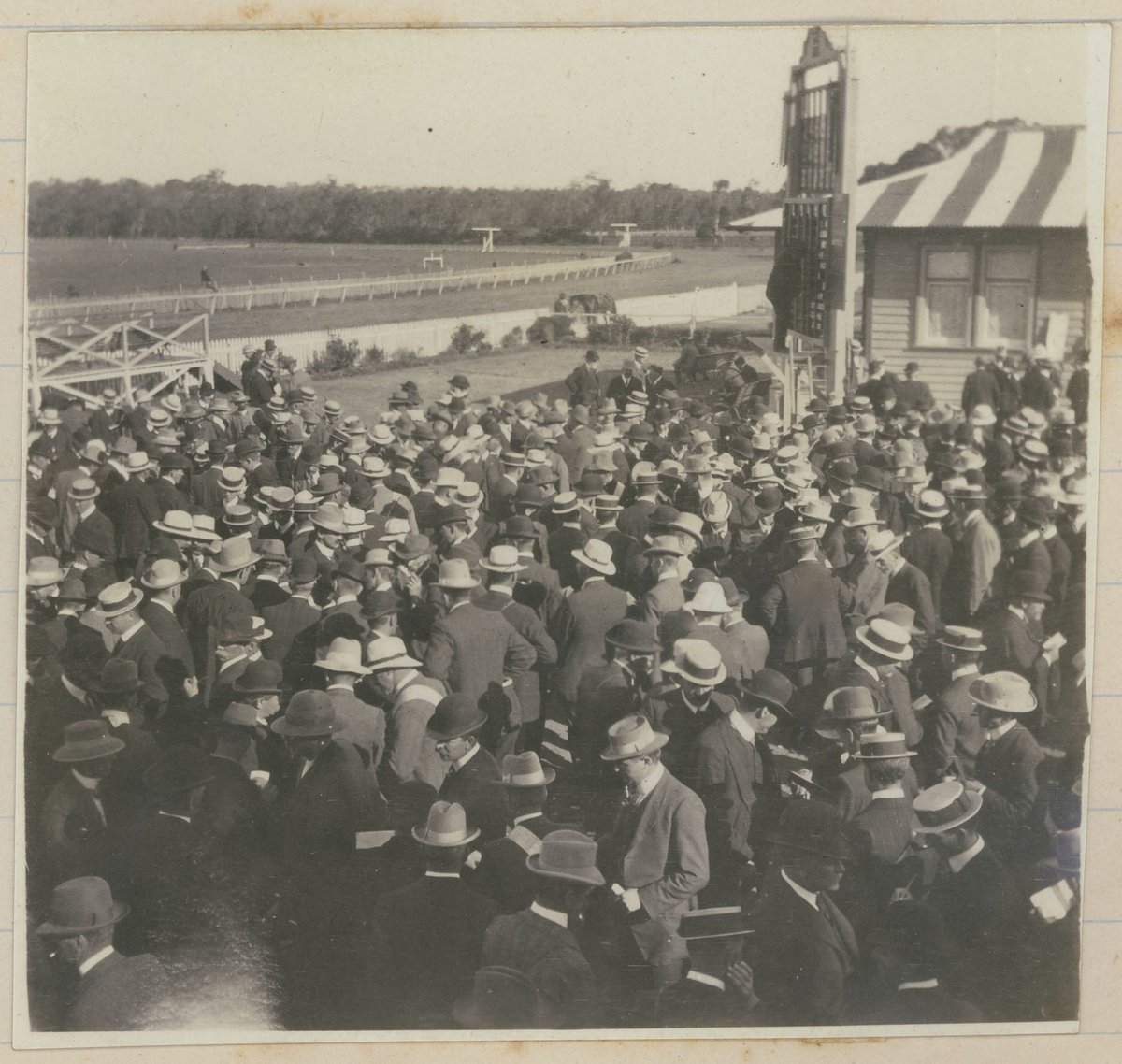 Flemington Race Track, Dec. 1909