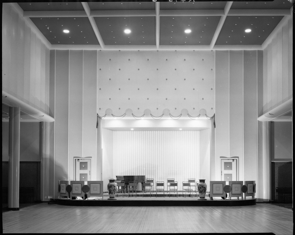 "Interior of Royale Ballroom, Exhibition Buildings, Carlton" (c. 1952)