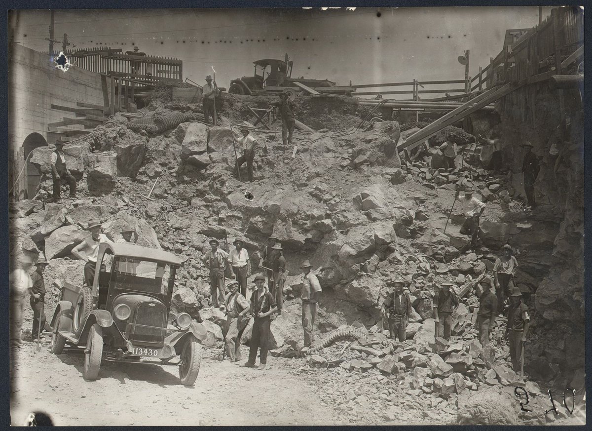 South Kensington to West Footscray, earthworks (1927–28)