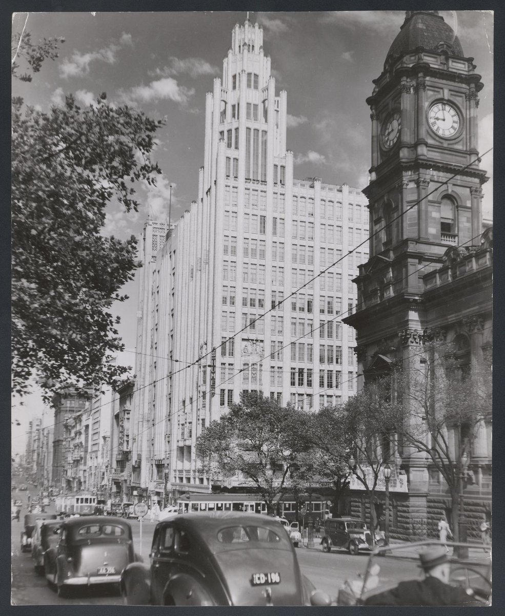 Collins Street Melbourne Victoria, Melbourne City (1943–50)