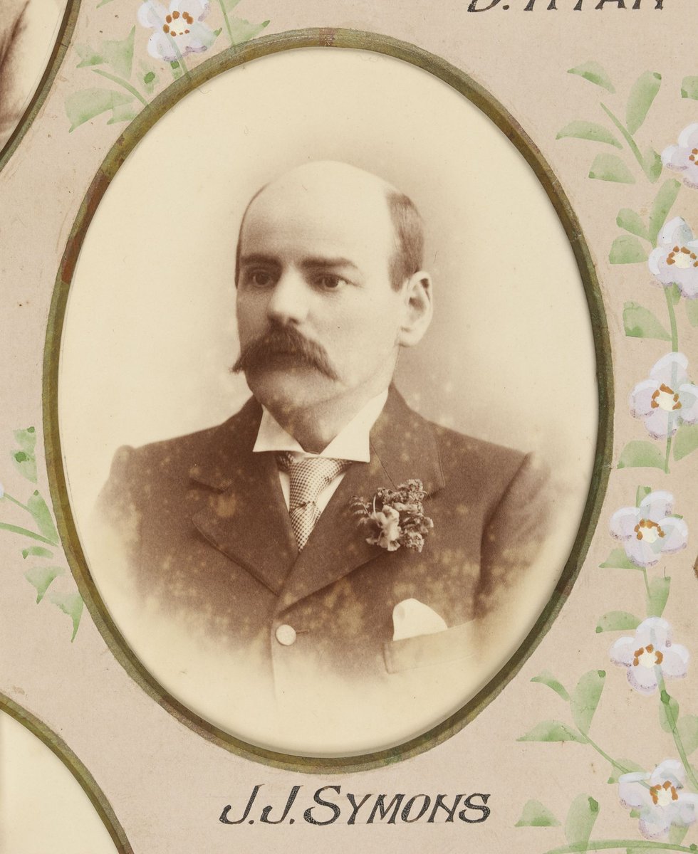 Framed photographs of Joseph Kilmartin and staff of the Camberwell Railway Station presented to Joseph Kilmartin Esq (1900)