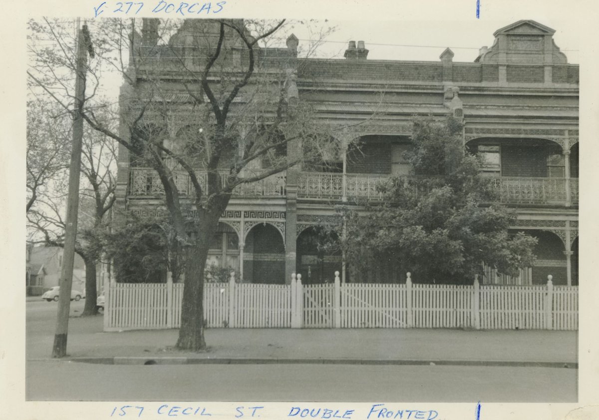 Residential and commercial buildings, Cecil Street, South Melbourne (1967–69)