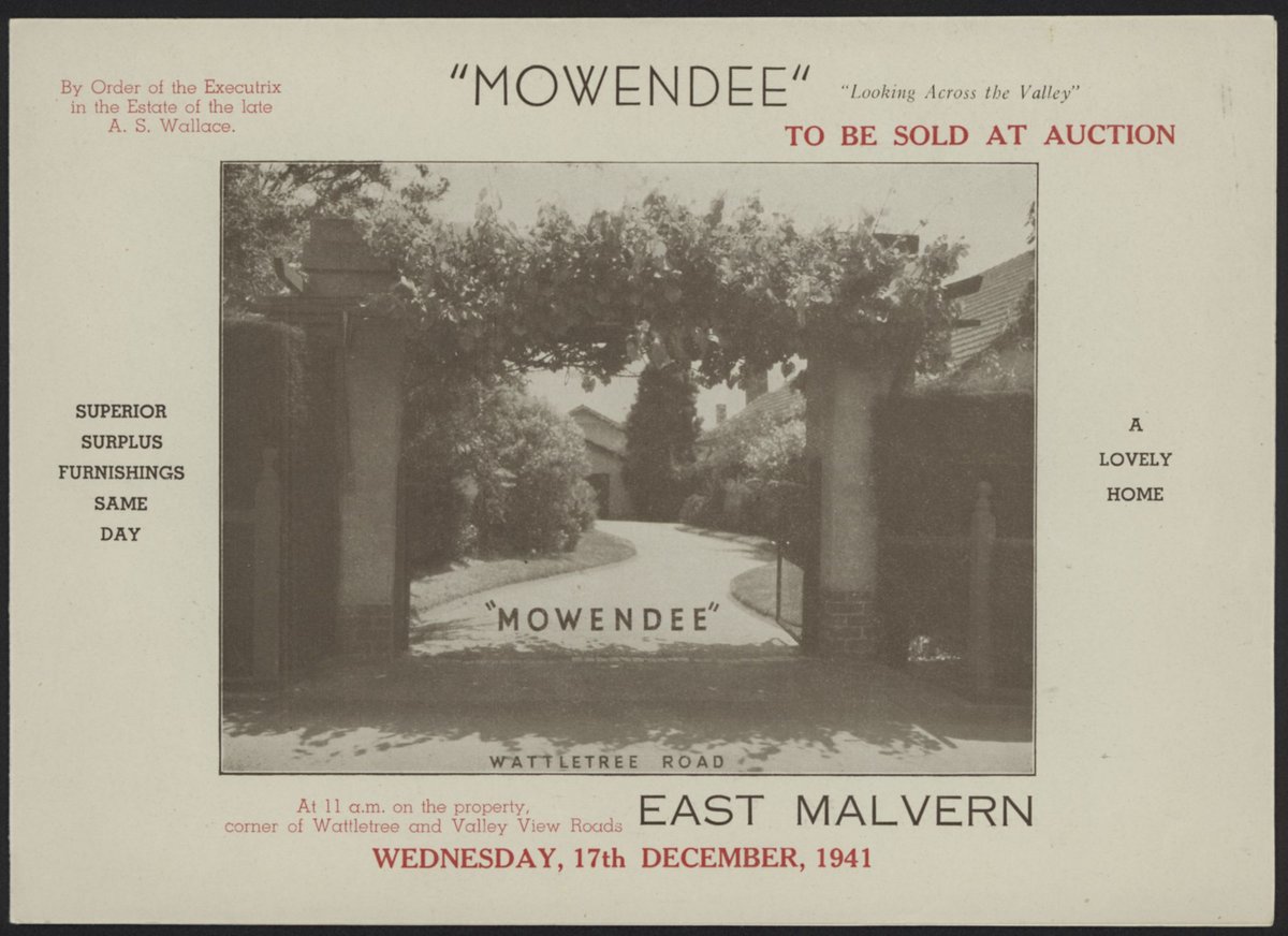 Mowendee, East Malvern, Vic, Malvern East (1941)