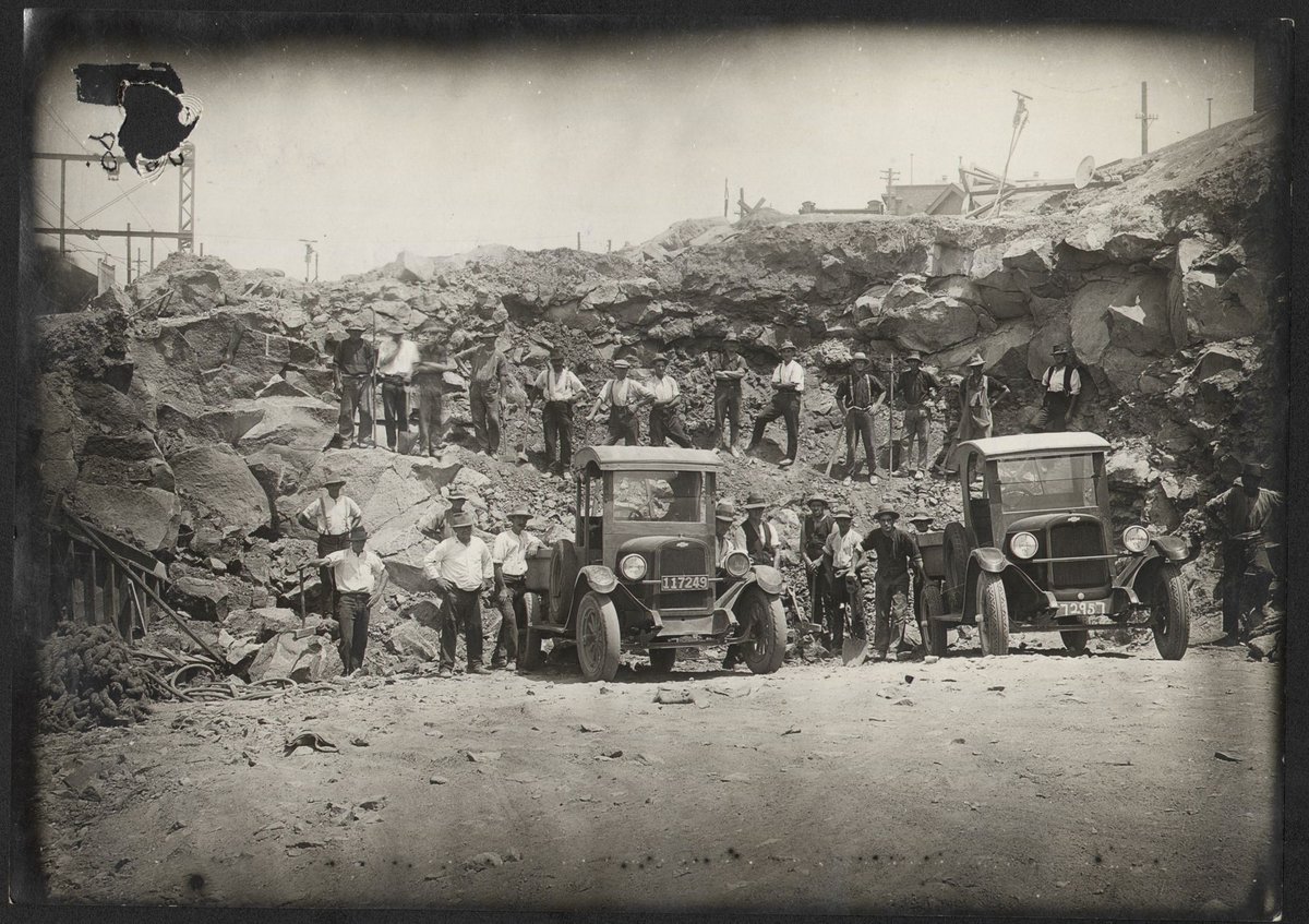 South Kensington to West Footscray, earthworks (1927–28)