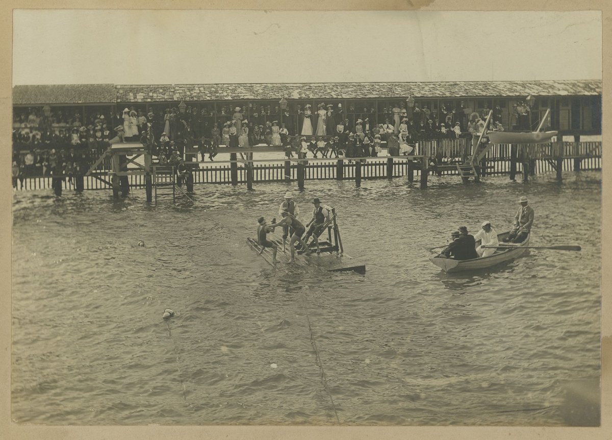 Swimming carnival at St. Kilda, St Kilda (c. 1914)