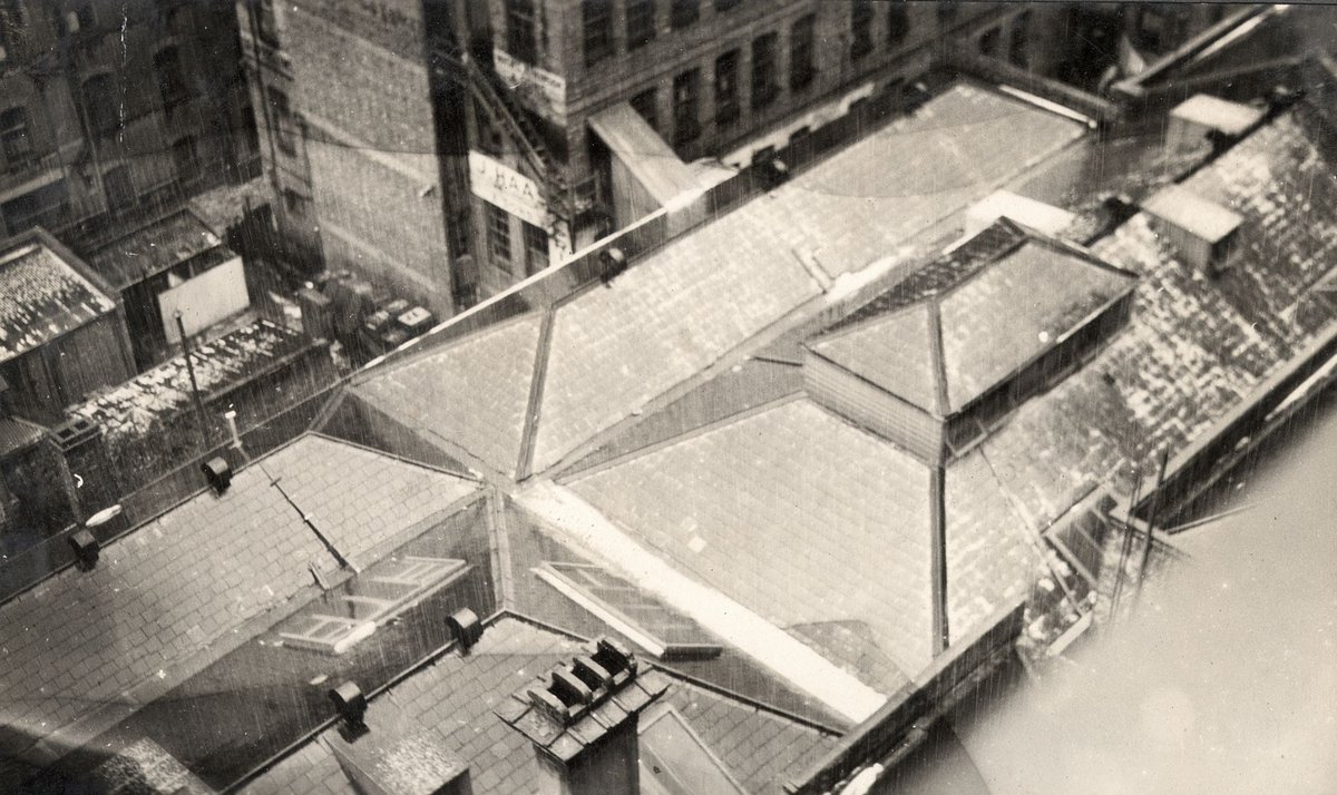 Hailstorm in central Melbourne, 1921, Melbourne City