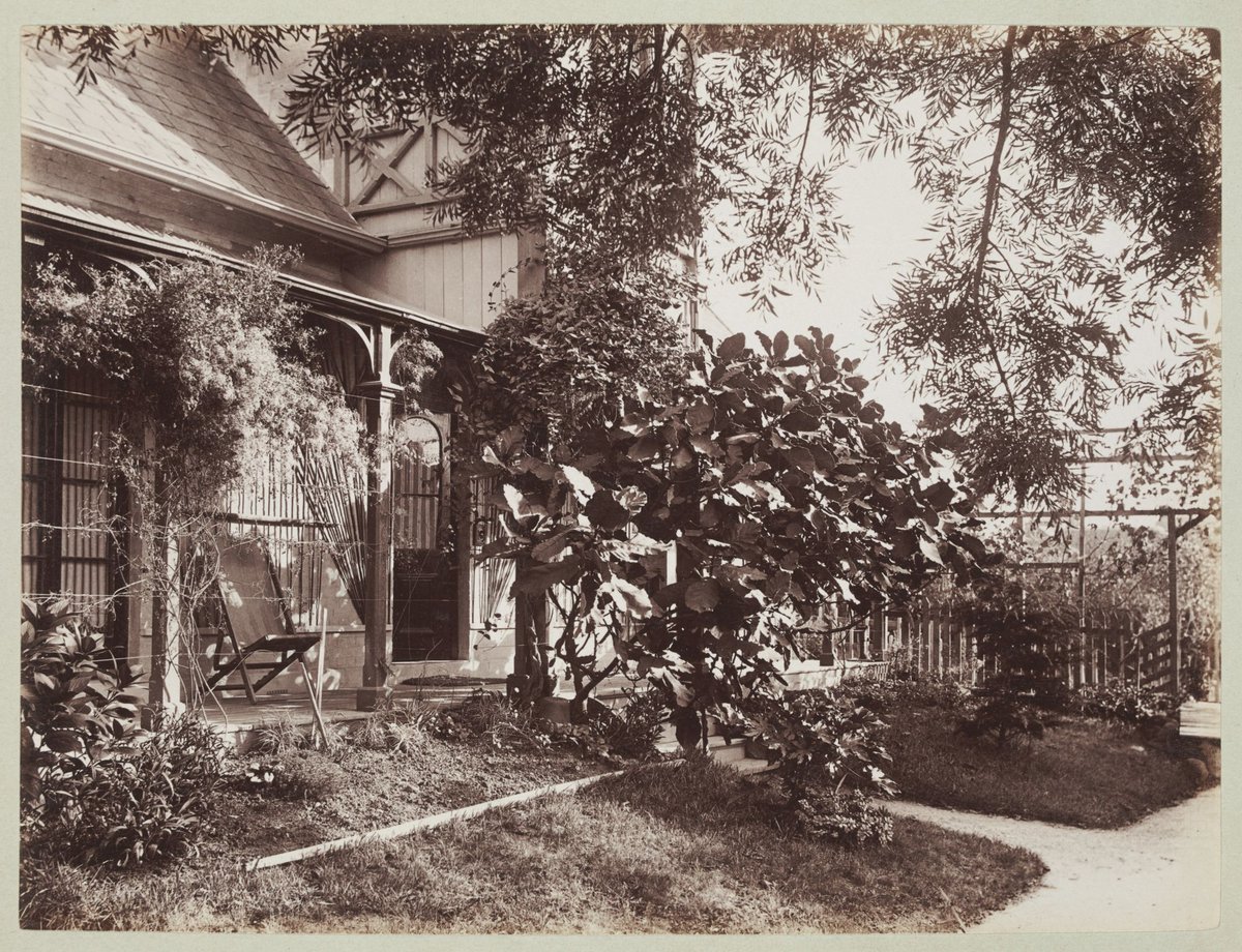 Garden at Ethelred, Hawthorn (1884–94)