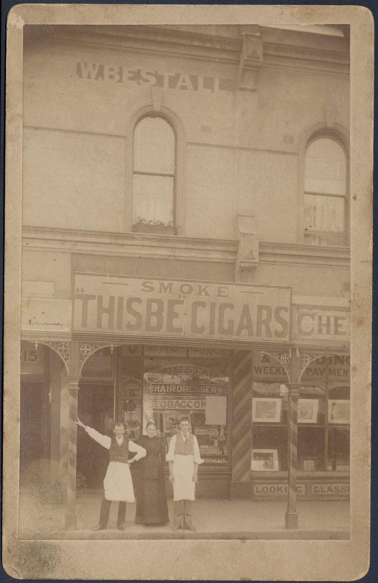 Peg's dad's shop Smith Street Fitzroy (1900?)