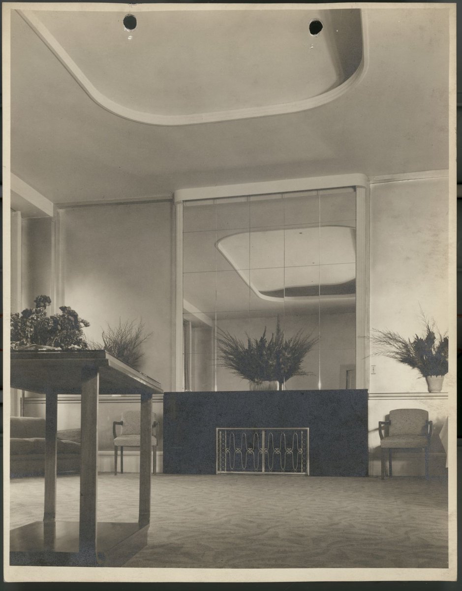 Reception room Menzies Hotel Melbourne Vic, Melbourne City (c. 1939)