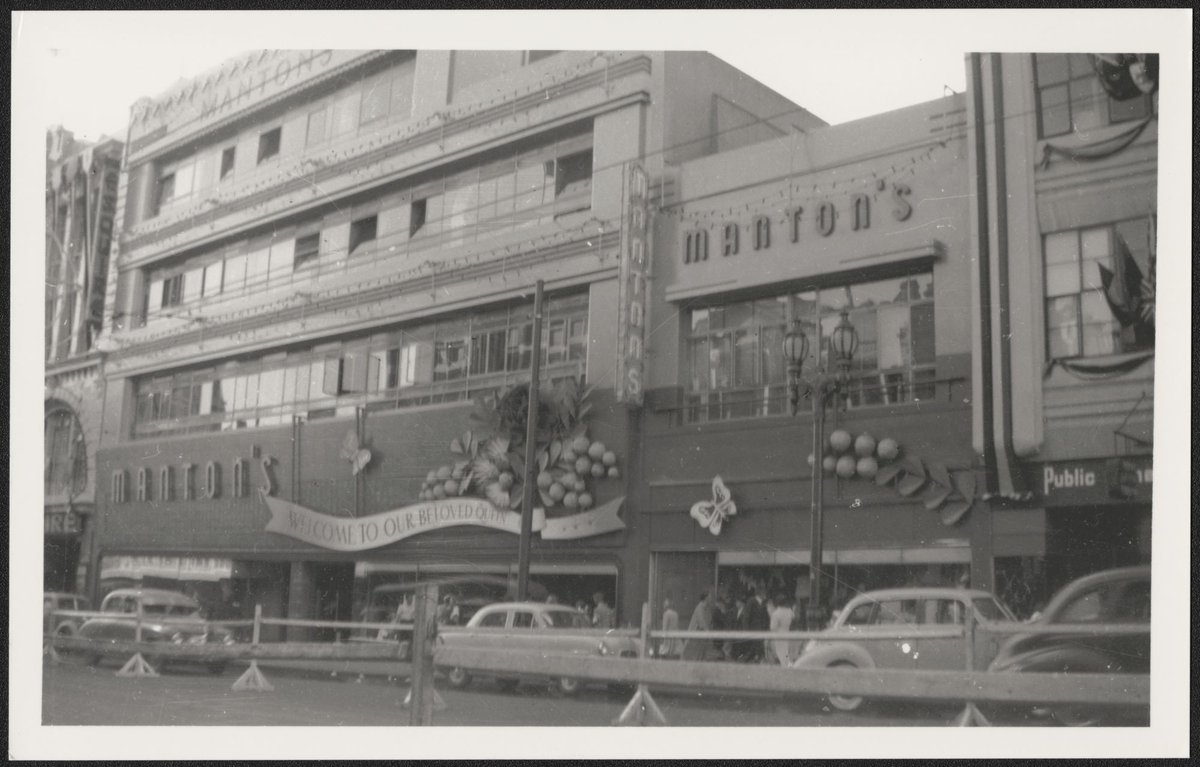 Melbourne at the time of Queen Elizabeth's visit 1954