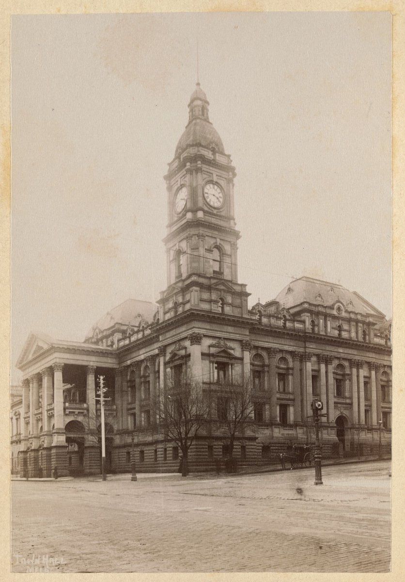 Town Hall Melb, Melbourne City (1895)
