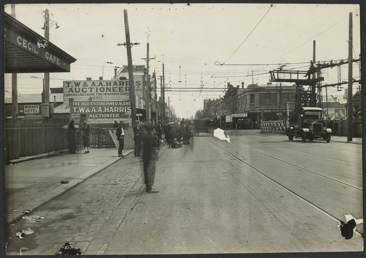 South Kensington to West Footscray, street scenes (1926–27)
