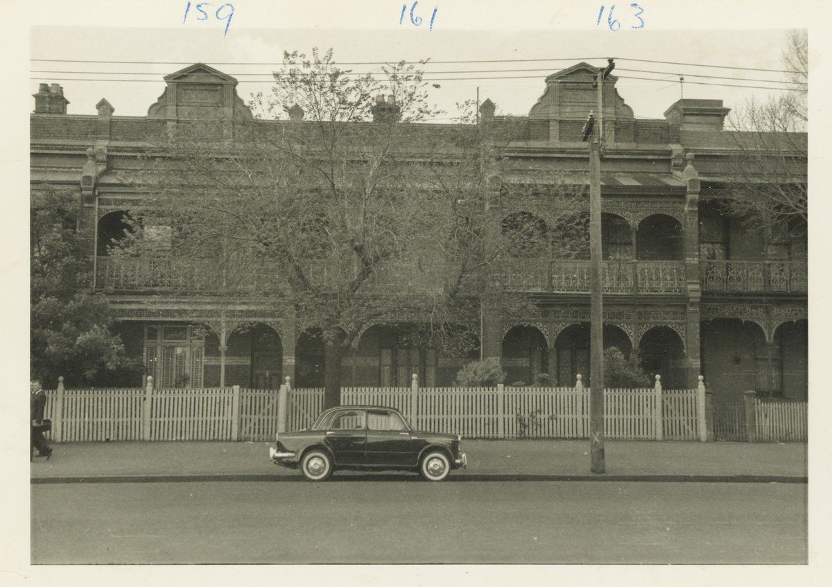 "Residential and commercial buildings, Cecil Street, South Melbourne" (1967–69)