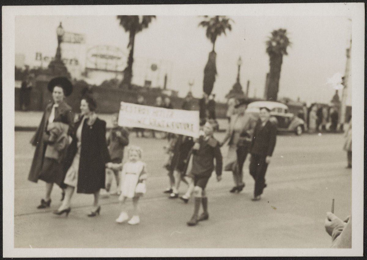 May Day Procession Melbourne (1943)