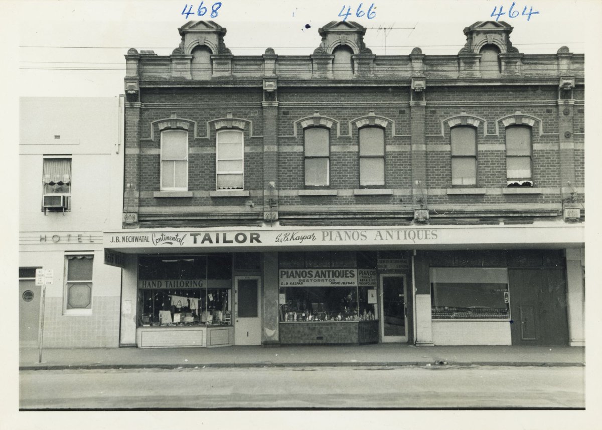 Terrace buildings, Bridge Road, Richmond (1967–69)