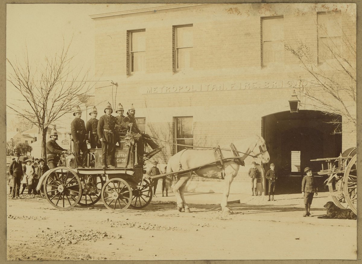 Cecil Street Fire Station, Williamstown (1880–1900)