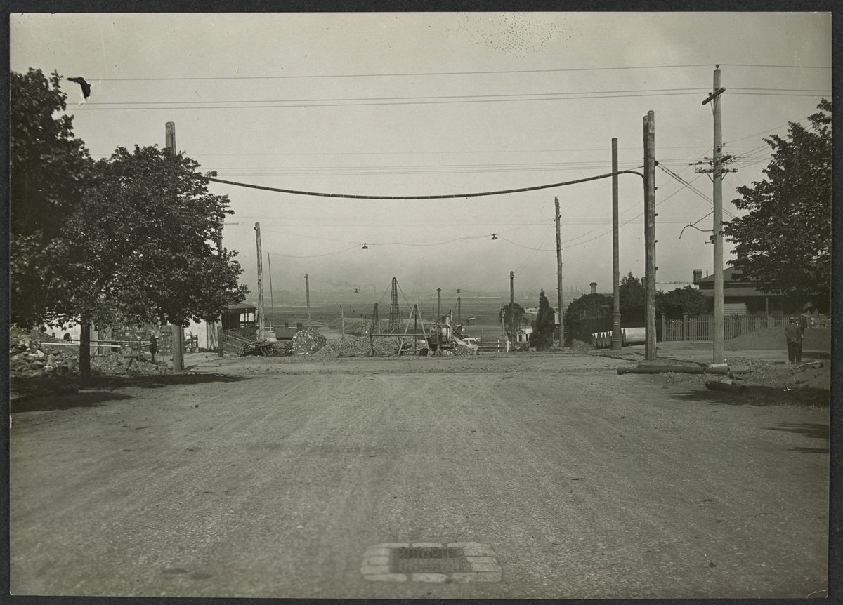 "South Kensington to West Footscray, street scenes" (1926–27)
