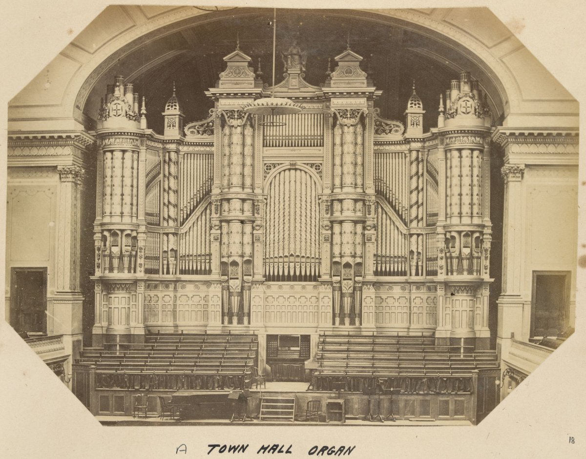 TOWN HALL ORGAN [Melbourne] (1873–82)