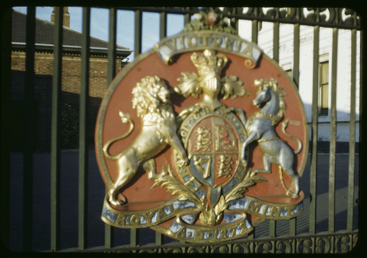 Coronation decorations in Melbourne, Victoria (1953)