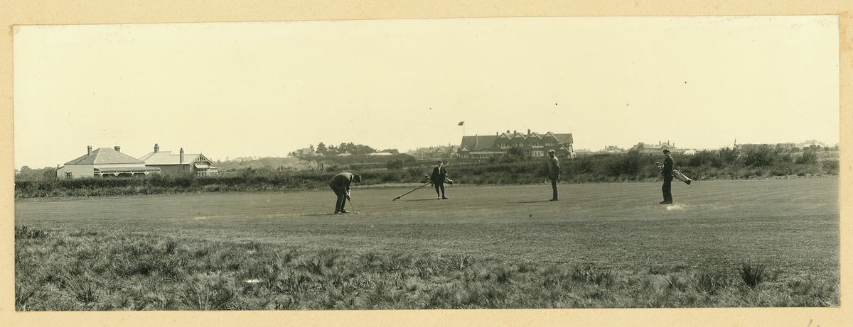 "Championship doubles of Australasia, Royal Melbourne Golf Club, Sandringham, Vic." (1909)