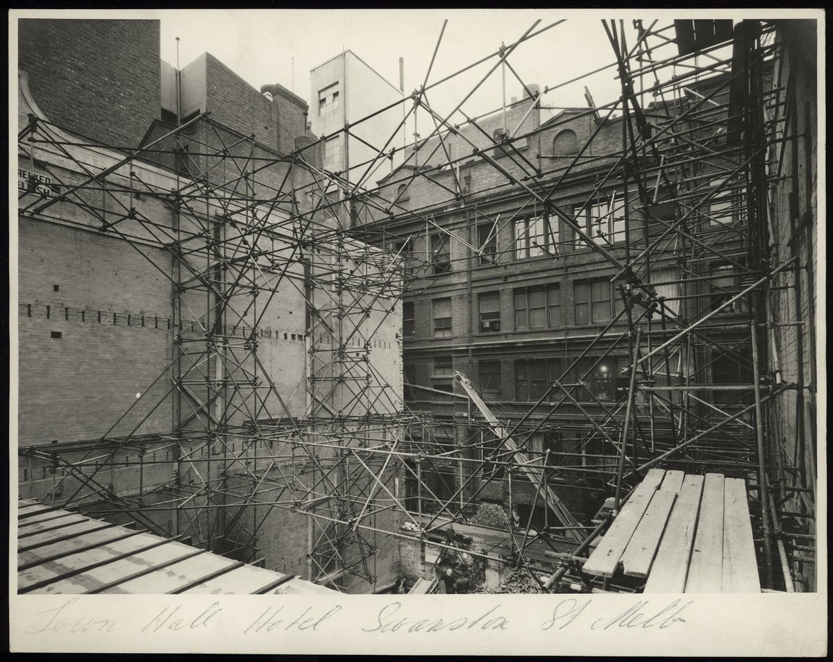 "Town Hall Hotel, Swanston St. Melb.", Melbourne City (1941–45)