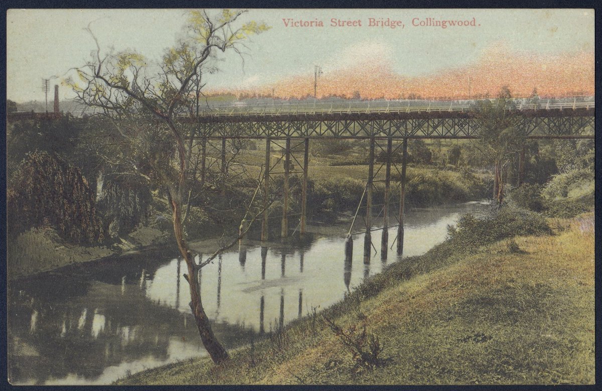 Victoria Street Bridge, Collingwood (1900s)