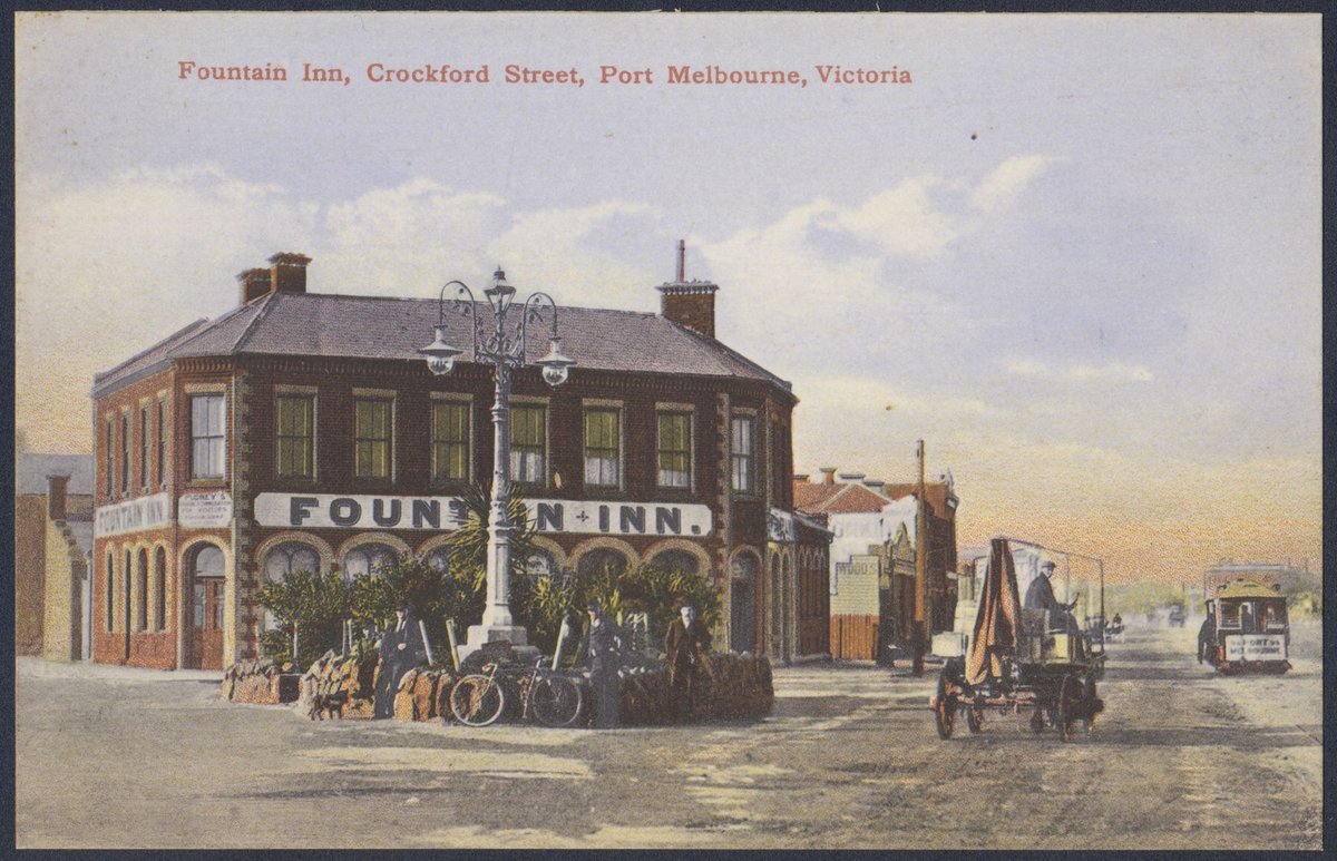 Fountain Inn, Crockford Street, Port Melbourne, Victoria (1900s)