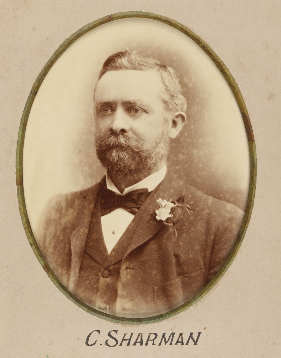Framed photographs of Joseph Kilmartin and staff of the Camberwell Railway Station presented to Joseph Kilmartin Esq (1900)