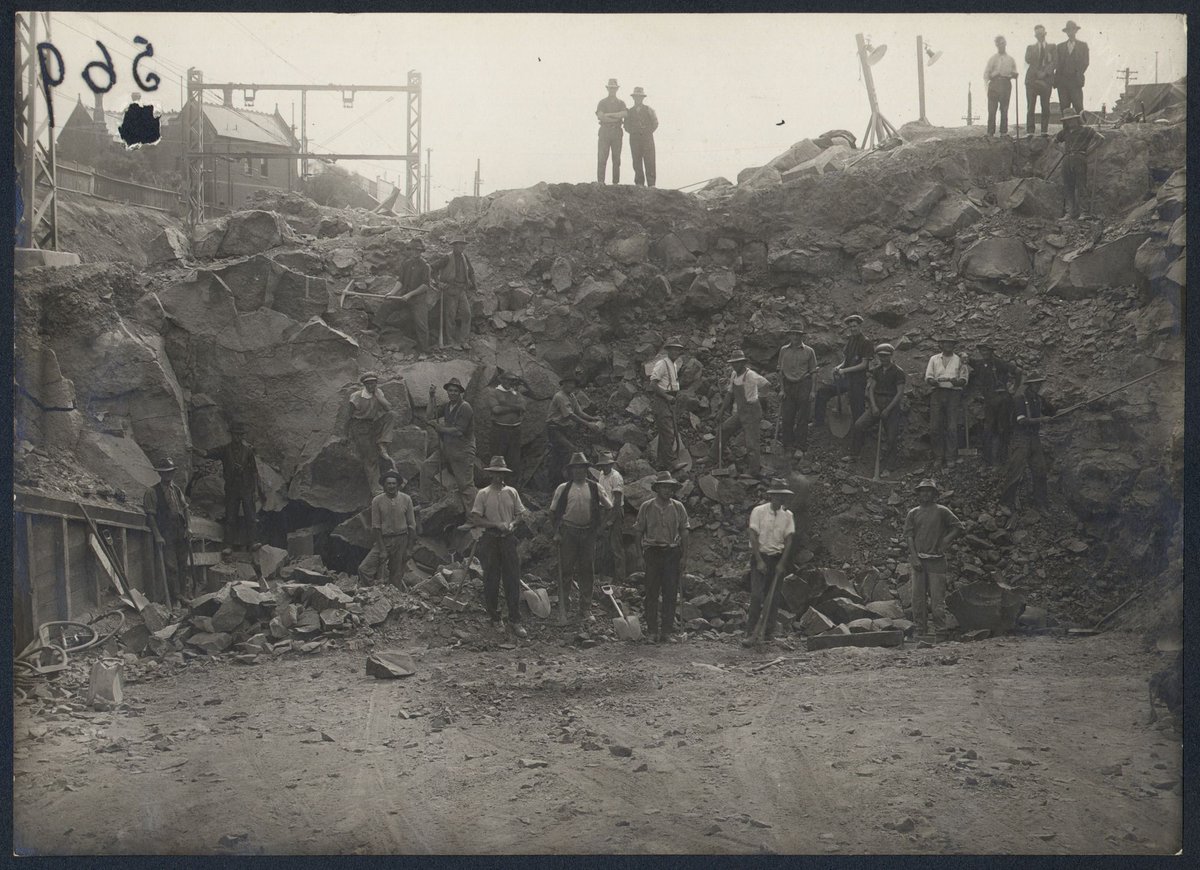 South Kensington to West Footscray, earthworks (1927–28)