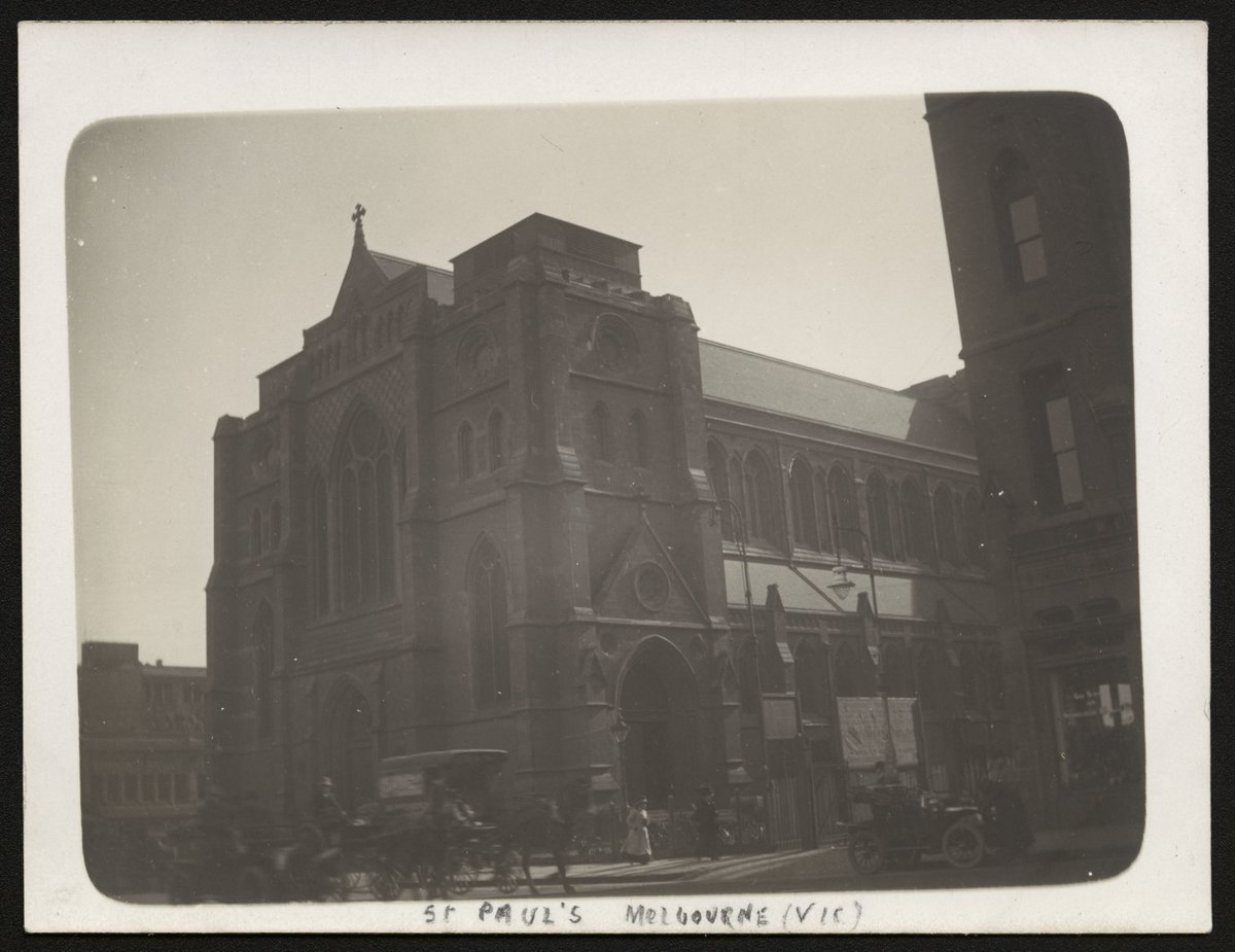 St. Paul's Cathedral Melbourne Victoria, Melbourne City (1910–25)