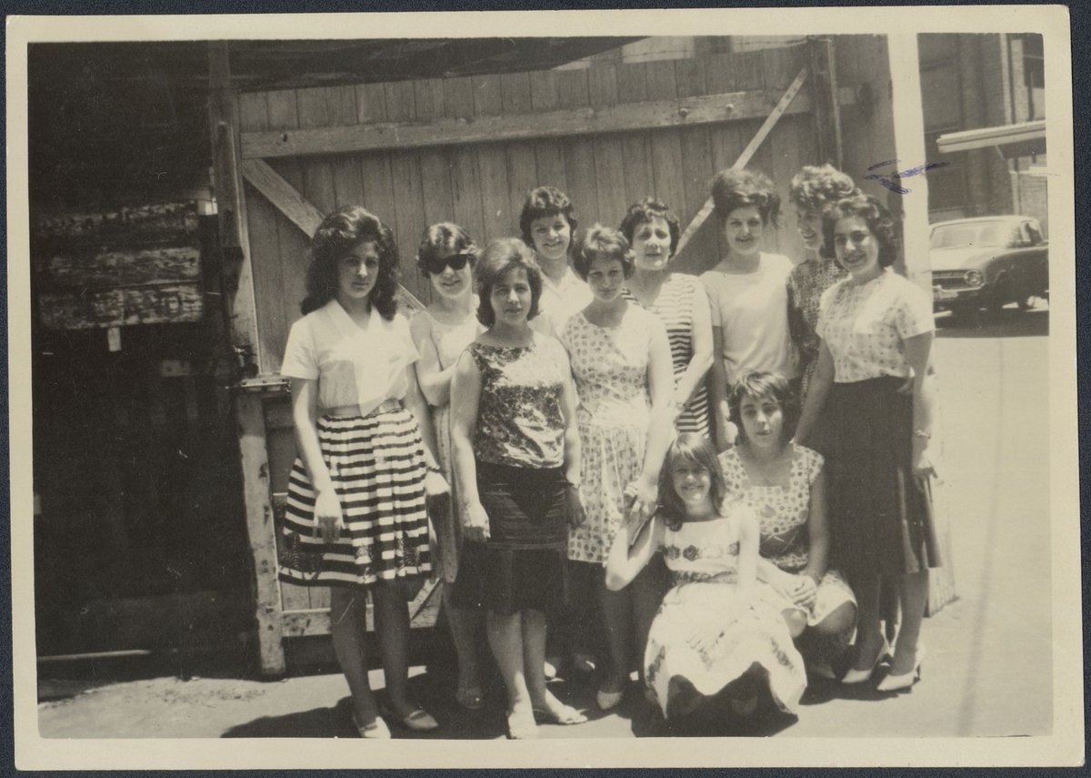Photographs relating to Fachon Pty Ltd., Flinders Lane, Melbourne, Melbourne City (1953–54)