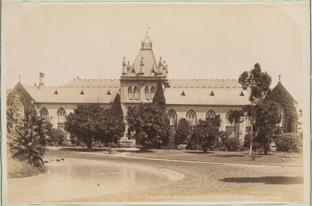 The National Museum - University Grounds, Melbourne (1892–1900)