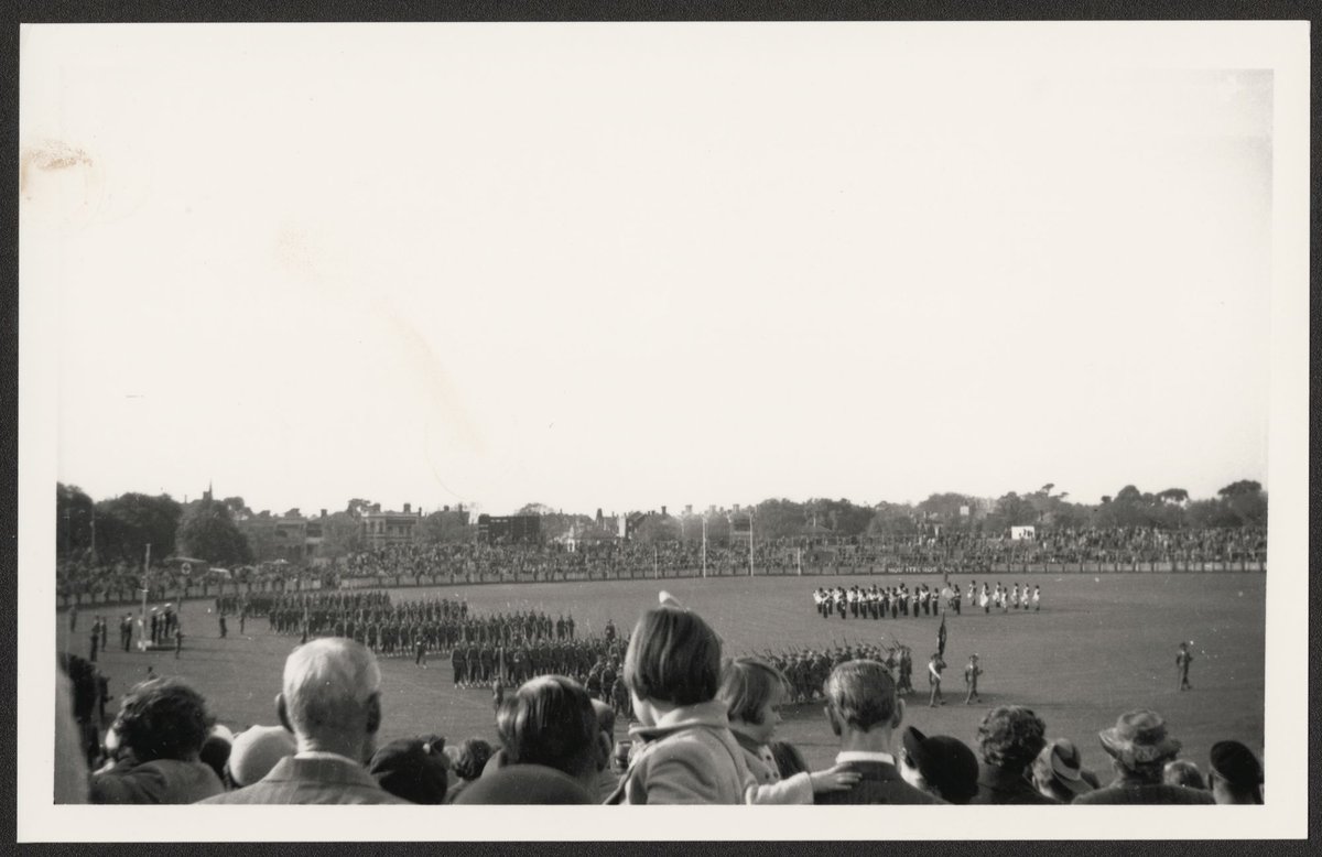 Melbourne at the time of Queen Elizabeth's visit 1954