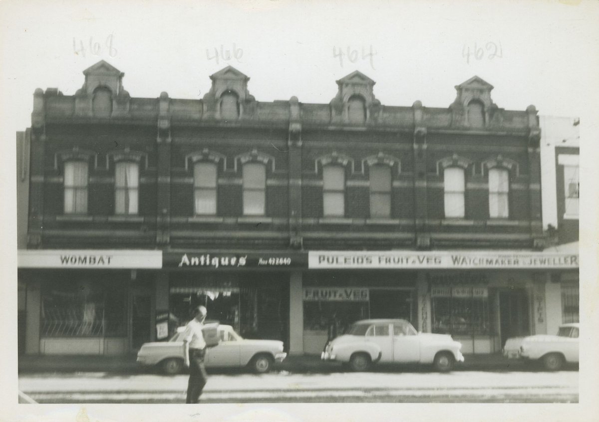 Terrace buildings, Bridge Road, Richmond (1967–69)